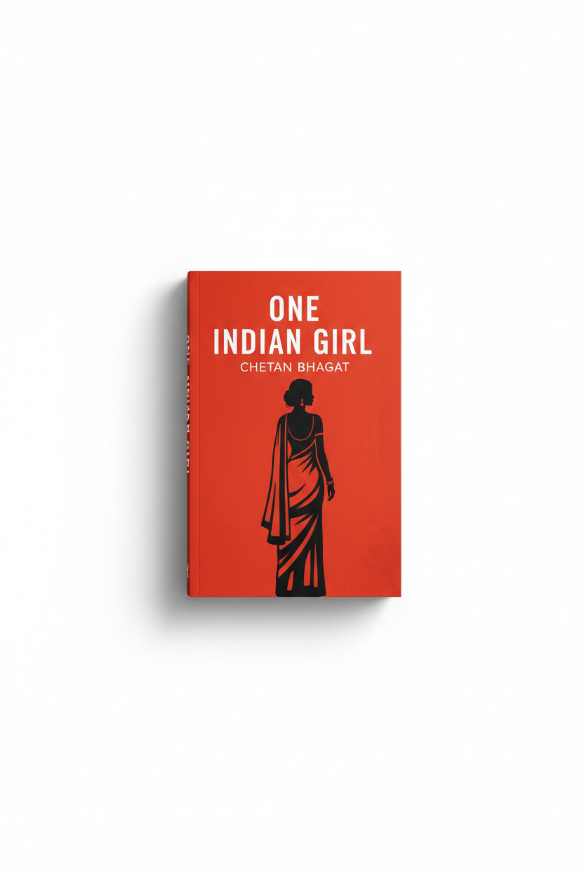 One Indian Girl by Chetan Bhagat - Book Cover