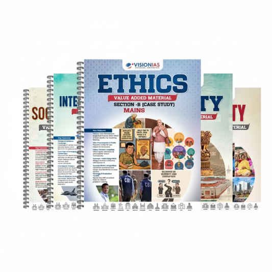 Vision IAS GS Value Added Materials 2026-27 Complete Set of 11 Booklets