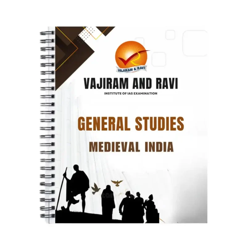 Vajiram and Ravi General Studies Medieval India Spiral Bound Notes