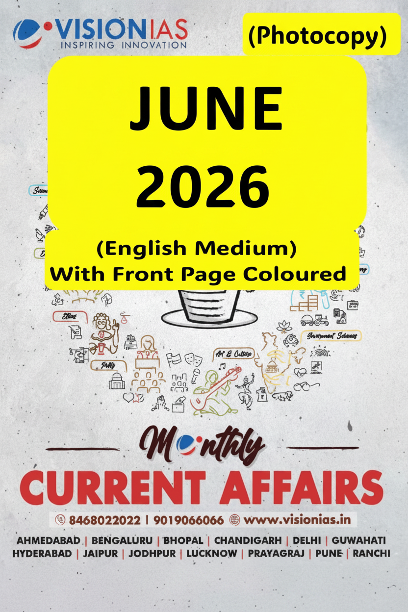 Vision IAS Current Affairs June 2026 Cover