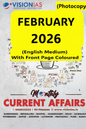 Vision IAS Current Affairs February 2026 Cover