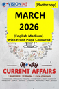 Vision IAS Current Affairs March 2026 Cover