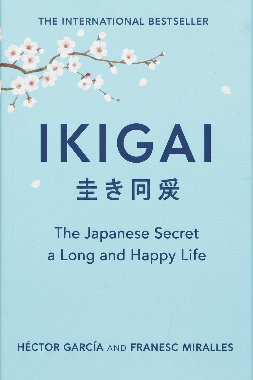 Ikigai - The Japanese Secret to a Long and Happy Life by Héctor García and Francesc Miralles